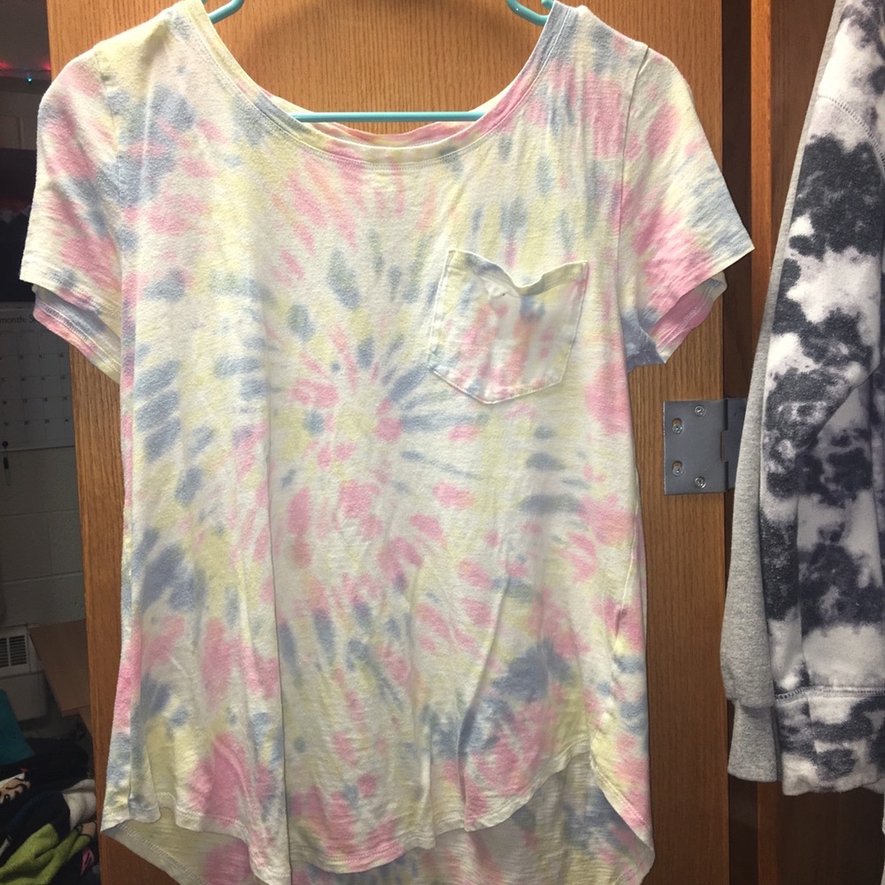 Multi-Colored Tie-dye Shirt